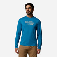 Áo Thun Nam Columbia Parsons Point™ Long Sleeve Graphic - Xanh Dương - Supersports Vietnam
