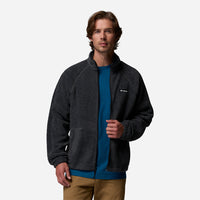 Áo Khoác Nam Columbia Timber Crest™ MTR Fleece Full Zip - Đen - Supersports Vietnam