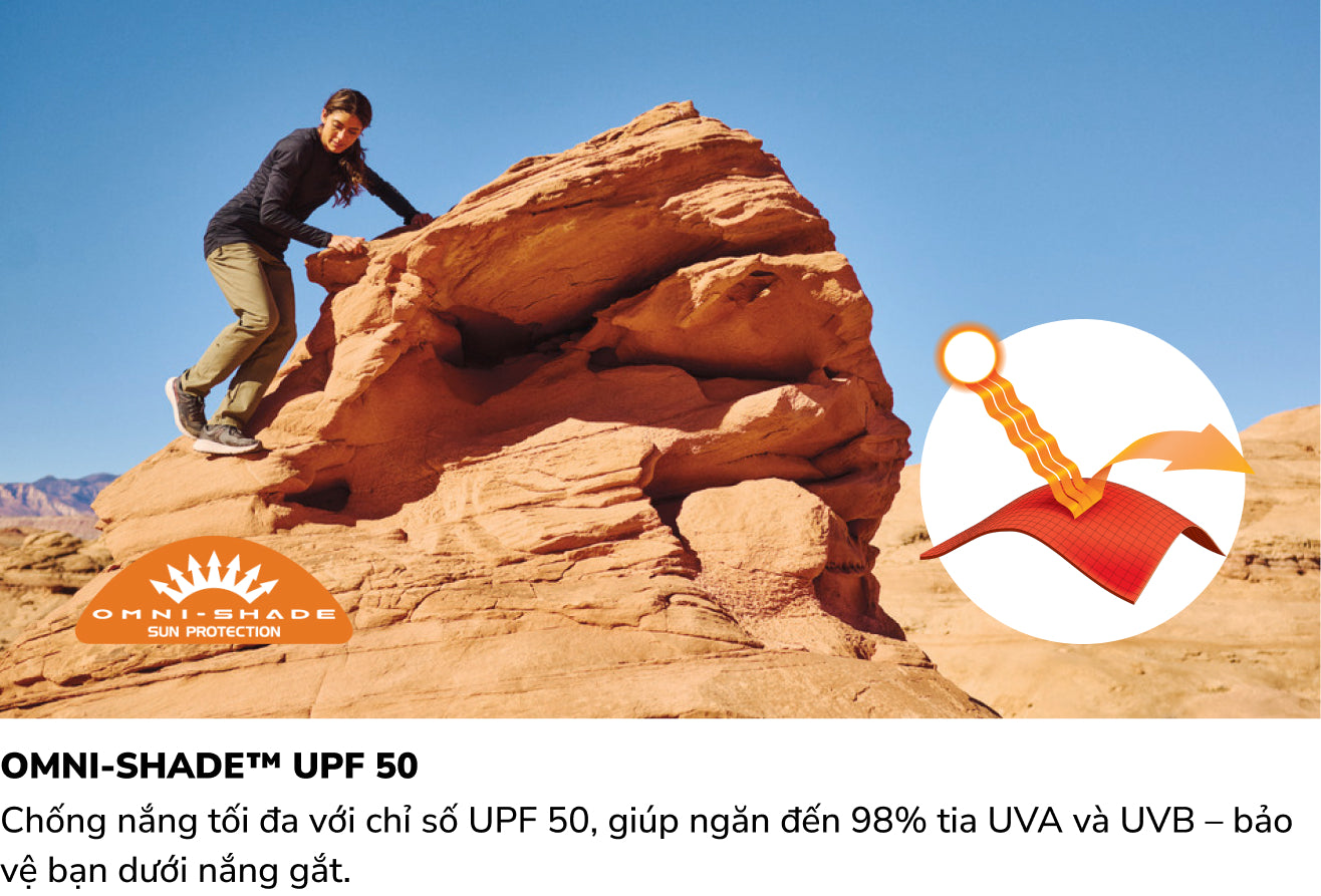 Công nghệ Omni-Shade™ UPF 50