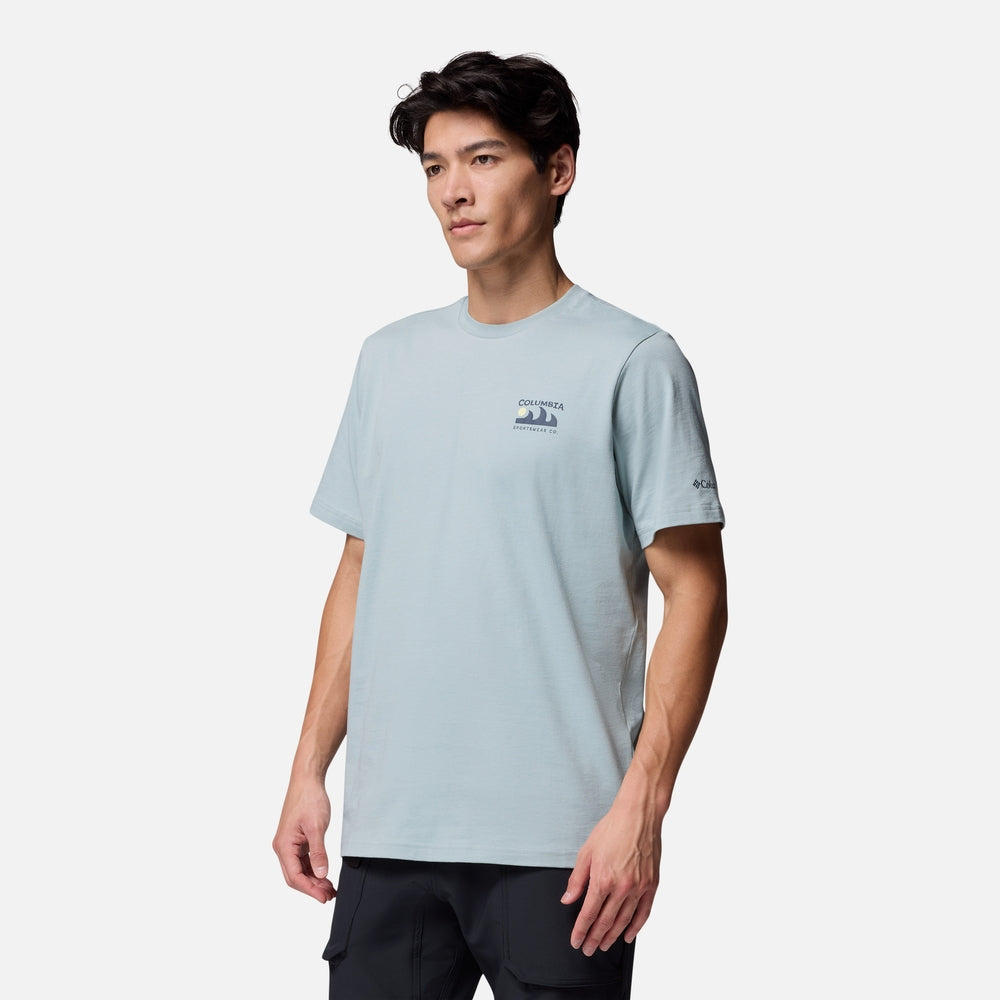 Áo Thun Tay Ngắn Nam Columbia Explorers Canyon™ Back - Xanh Dương