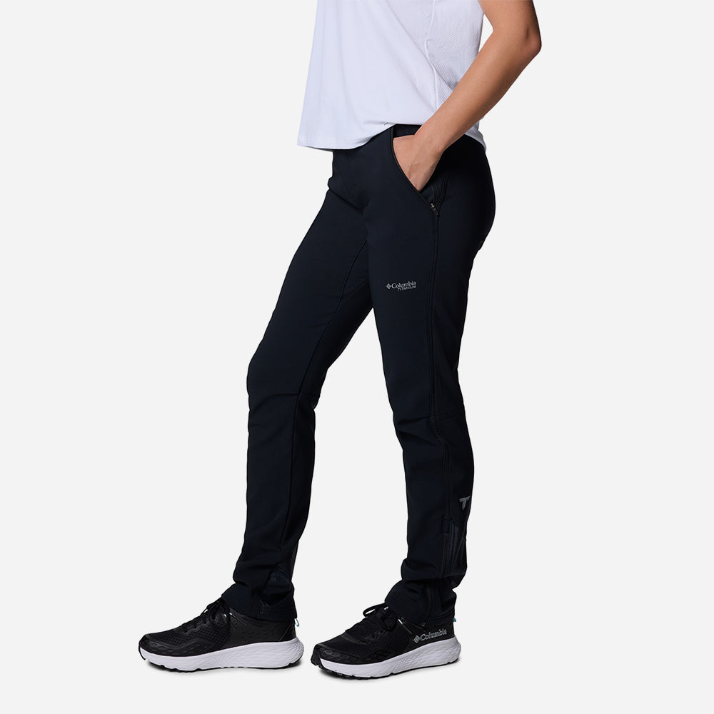 Quần Dài Thể Thao Nữ Columbia Vast Canyon™ Omni-Heat™ Infinity Softshell - Đen